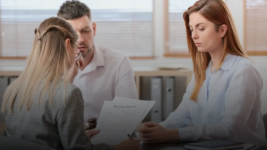 divorce process in nc